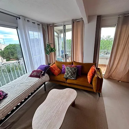 Appartement Le Nid Ensoleillé - Centre Port Agde
